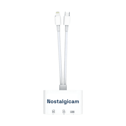 SD Card 2 in 1 Adattatore per Trasferimento - Nostalgicam